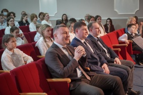 Евгений Илле встретился с учениками Челябинского РЖД лицея № 4