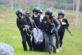 Председатель Законодательного Собрания Олег Гербер дал старт военно-патриотическим играм