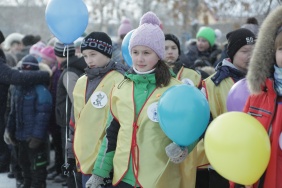 В поселке Федоровка состоялось торжественное открытие нового хоккейного корта
