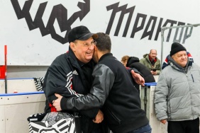 Михаил Видгоф принял участие в товарищеском матче, посвященном ветеранам «черно-белых» Валерию Пономареву и Сергею Григоркину