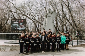 Мемориал, восстановленный в рамках акции «Огонь Победы»